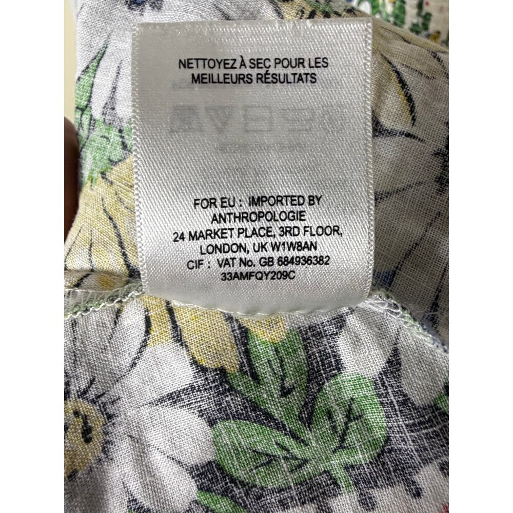 Anthropologie Soraya Floral Halter Maxi Dress 0 - Picture 8 of 9
